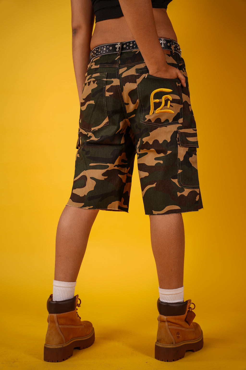 Camo Cargo Shorts