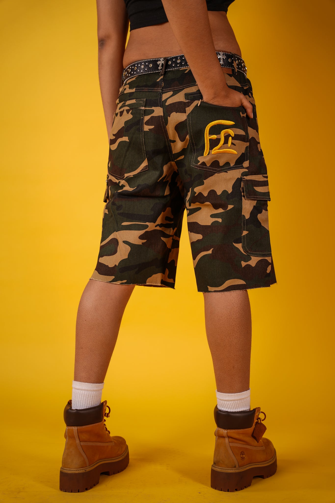 Camo Cargo Shorts