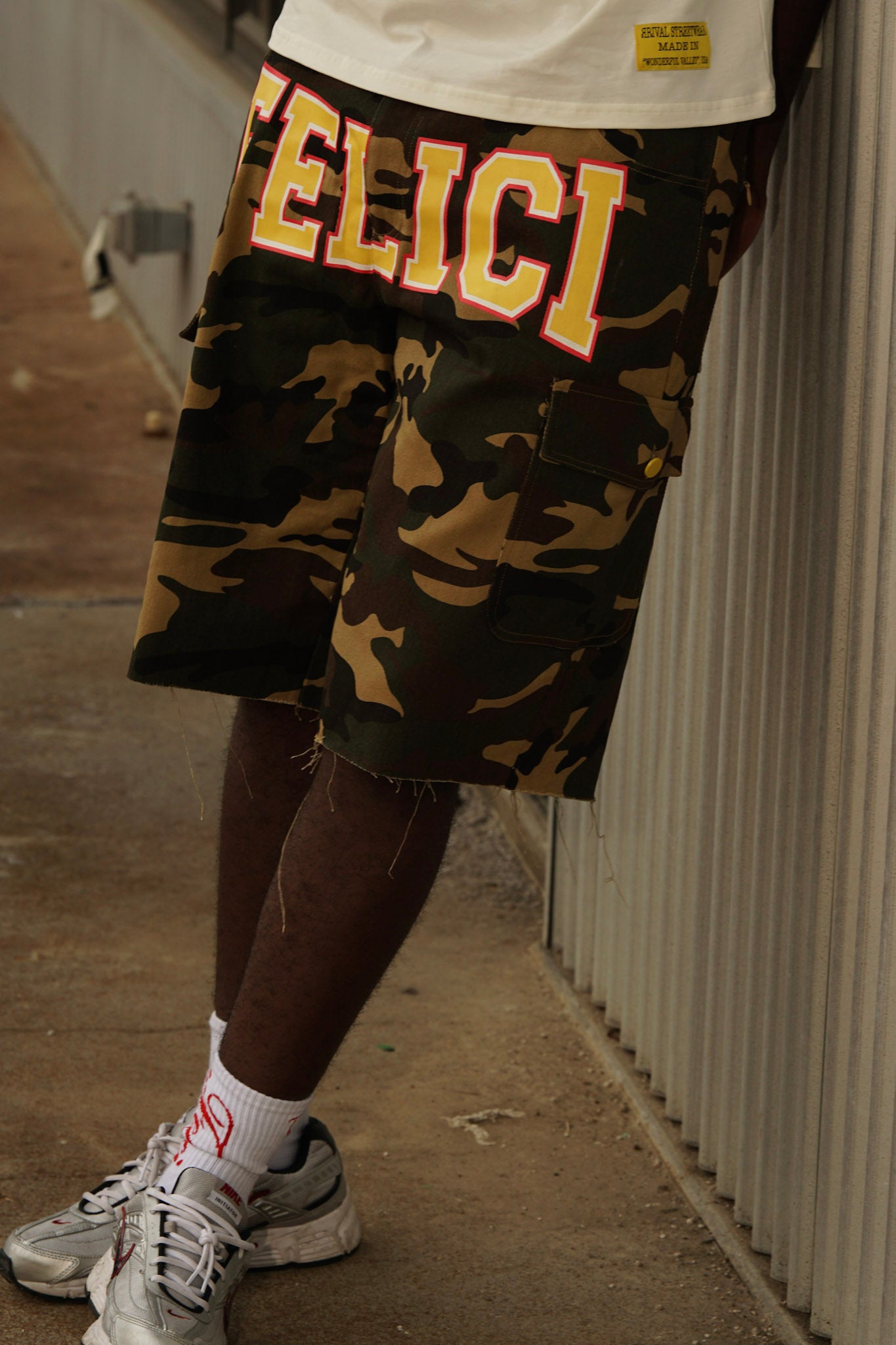 Camo Cargo Shorts