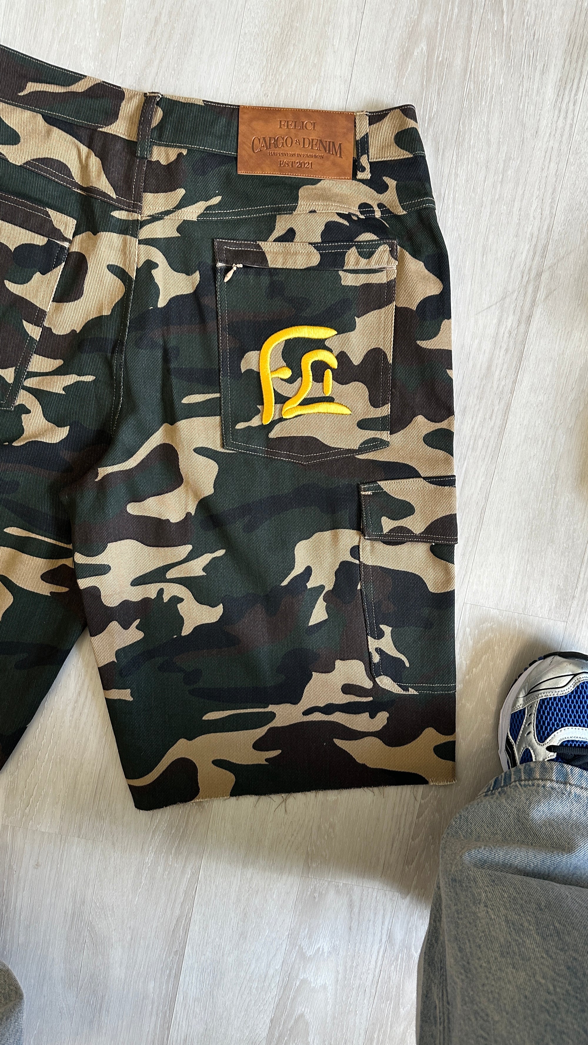 Camo Cargo Shorts